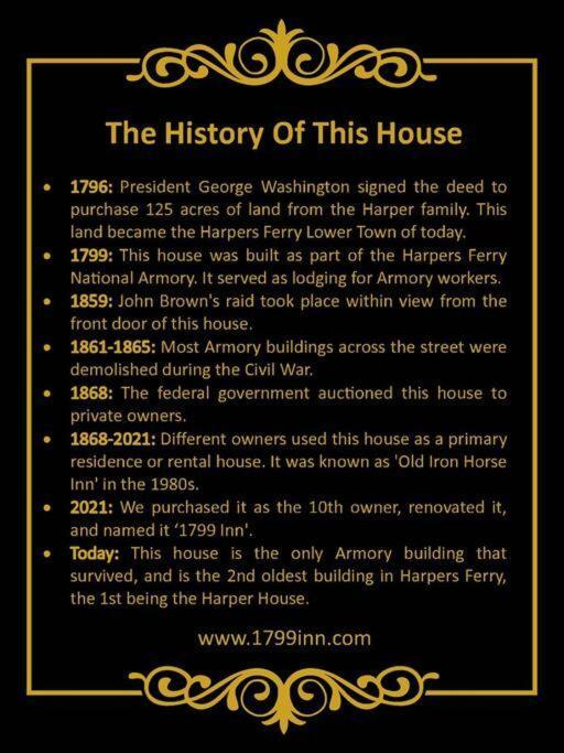 1799 Inn Harpers Ferry Ngoại thất bức ảnh